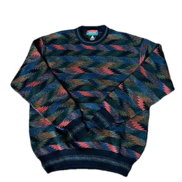robert banks Other - NWOT Robert Banks Vintage 80’s-90’s Colorblock Sweater. Size Medium.
